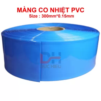 Co nhiệt PVC bọc khối Pin Lithium. Size 150 - 170 - 200 - 250 - 300mm